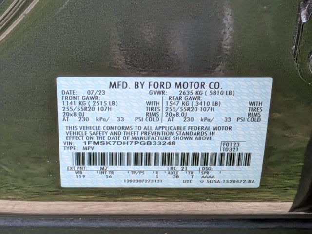2023 Ford Explorer XLT