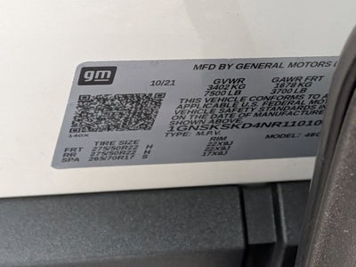 2022 Chevrolet Tahoe Premier