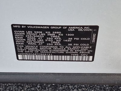 2026 Volkswagen Atlas 2.0T SE w/Technology