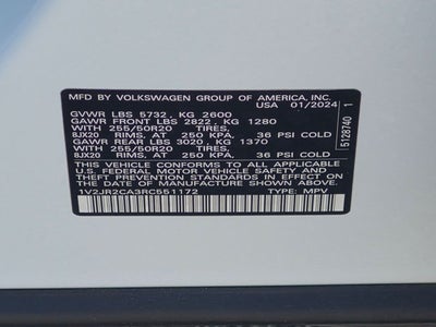2024 Volkswagen Atlas 2.0T SE w/Technology