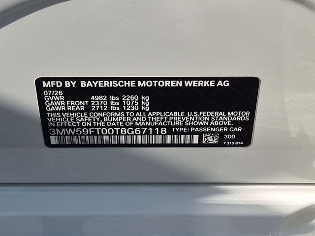2026 BMW 3 Series M340i NA