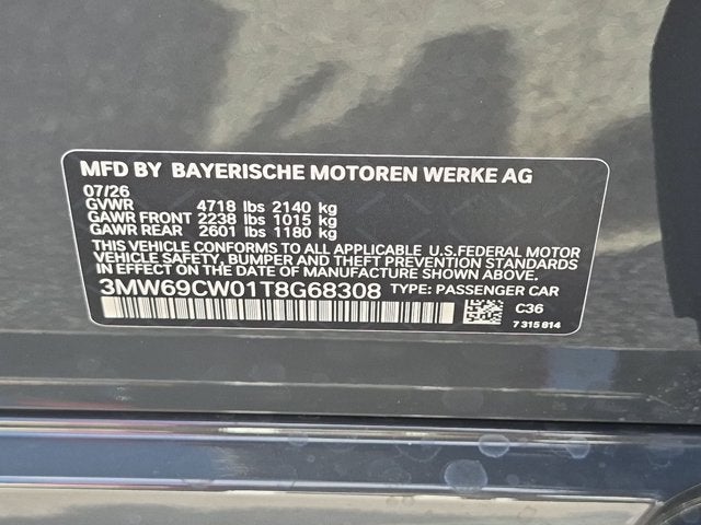 2026 BMW 3 Series 330i NA