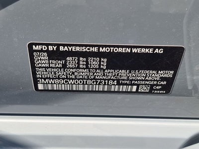 2026 BMW 3 Series 330i NA xDrive