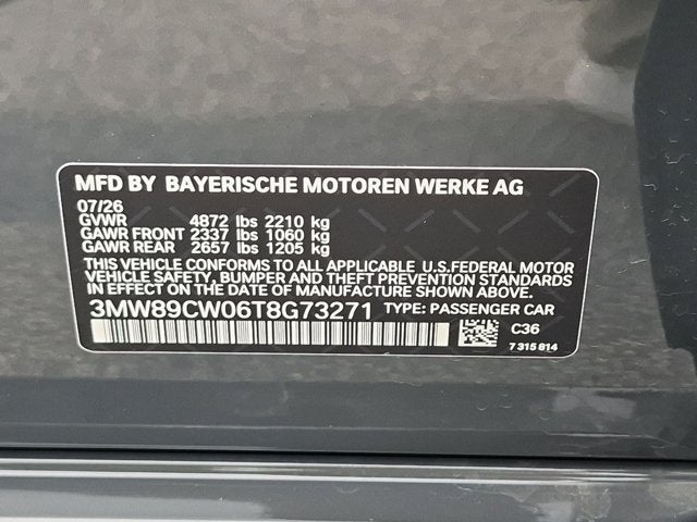 2026 BMW 3 Series 330i NA xDrive