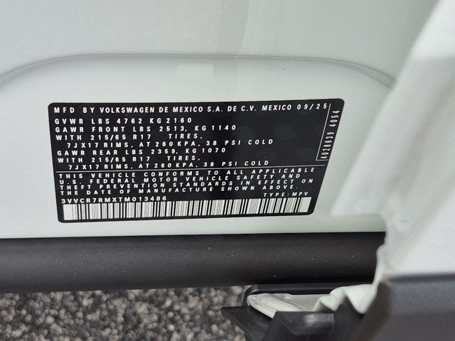 2026 Volkswagen Tiguan S
