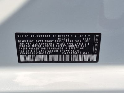 2026 Volkswagen Jetta SE