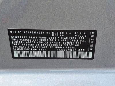 2023 Volkswagen Jetta Sport