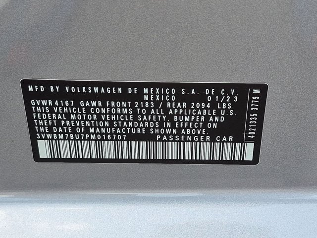 2023 Volkswagen Jetta Sport