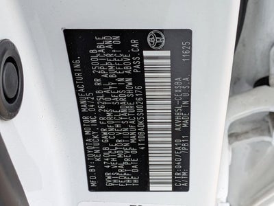 2025 Toyota Camry XSE