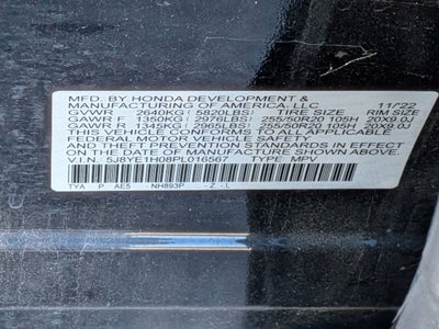 2023 Acura MDX w/A-Spec Package