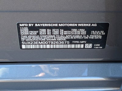 2026 BMW X7 xDrive40i