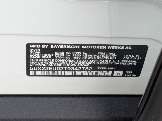 2026 BMW X5 xDrive40i