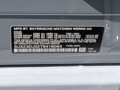 2026 BMW X5 xDrive40i