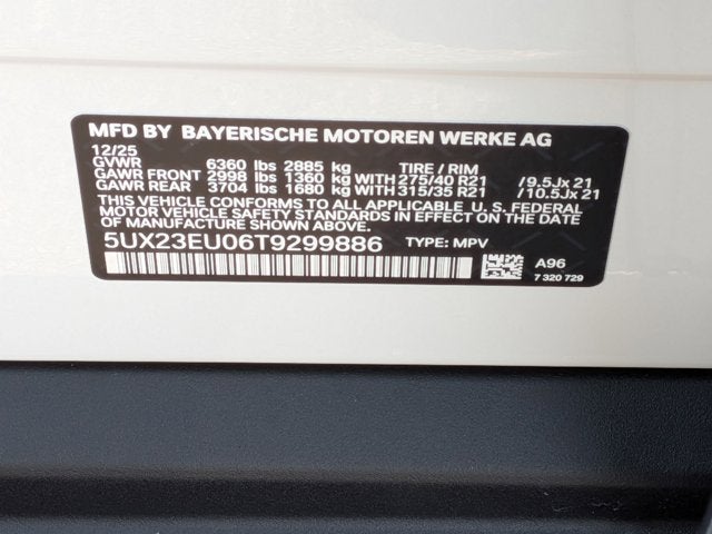 2026 BMW X5 xDrive40i