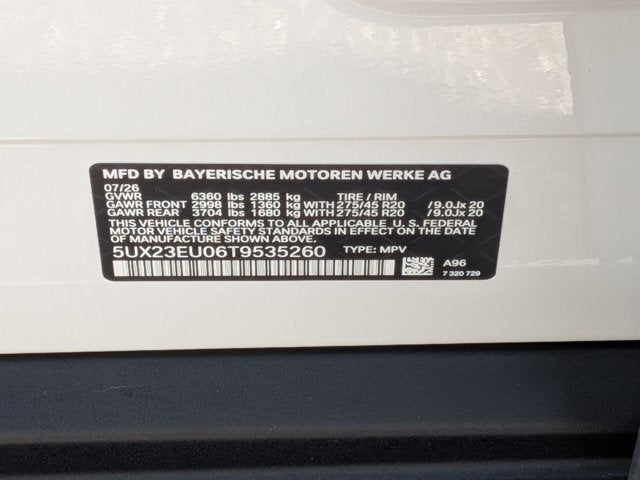 2026 BMW X5 xDrive40i