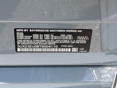 2026 BMW X5 xDrive40i