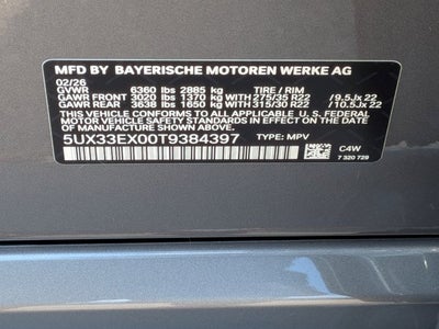 2026 BMW X6 xDrive40i