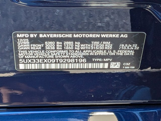 2026 BMW X6 xDrive40i