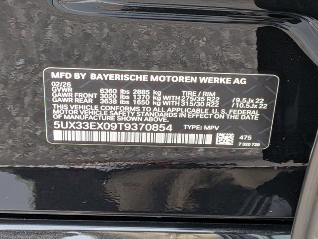 2026 BMW X6 xDrive40i