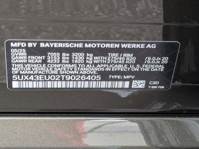 2026 BMW X5 xDrive50e