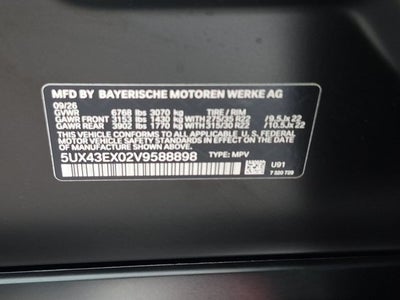 2027 BMW X6 M60i