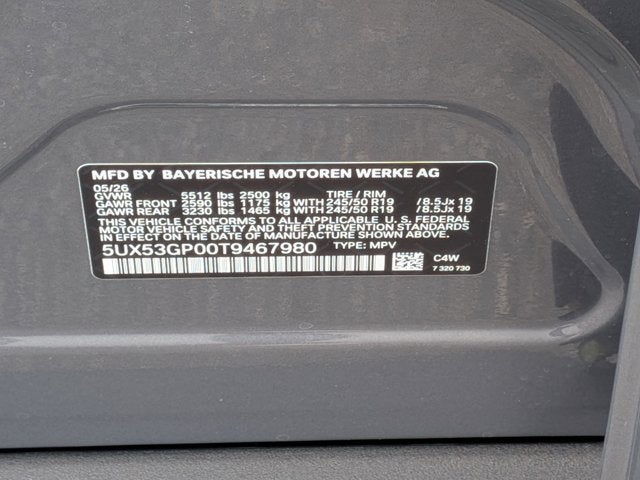 2026 BMW X3 30 xDrive