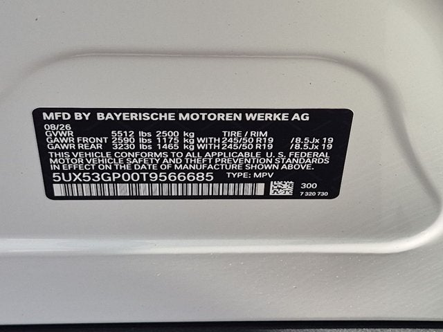 2026 BMW X3 30 xDrive