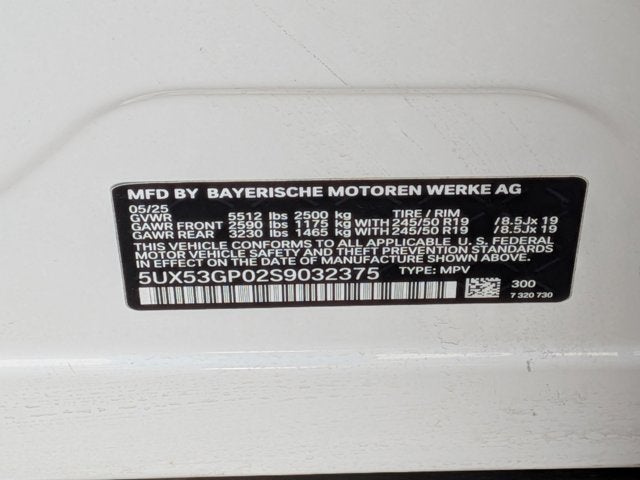 2025 BMW X3 30 xDrive