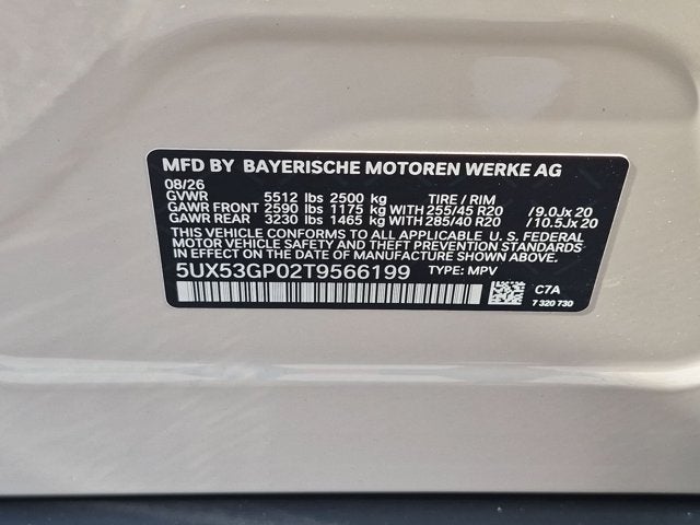 2026 BMW X3 30 xDrive