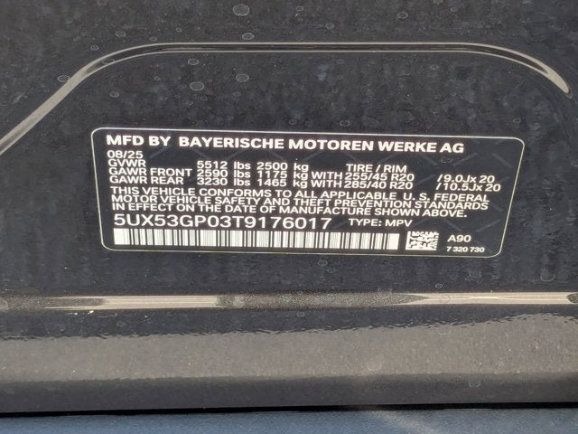 2026 BMW X3 30 xDrive