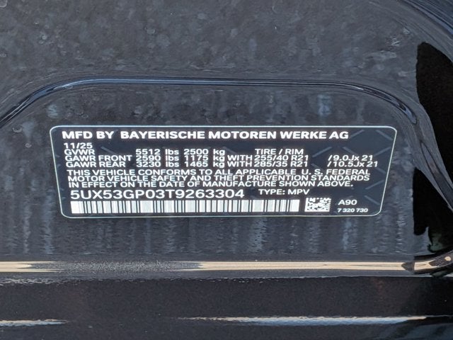 2026 BMW X3 30 xDrive