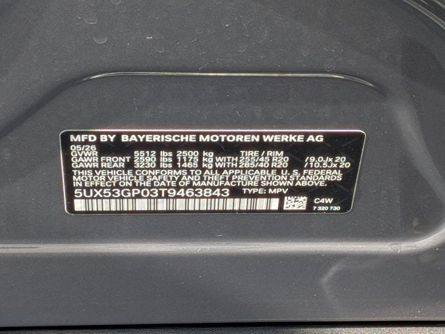 2026 BMW X3 30 xDrive
