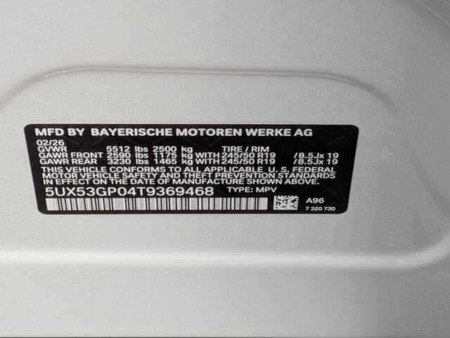 2026 BMW X3 30 xDrive