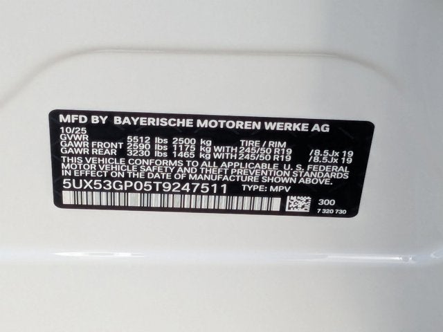 2026 BMW X3 30 xDrive