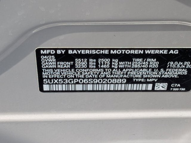 2025 BMW X3 30 xDrive