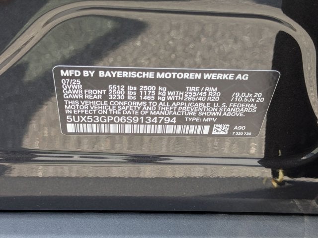 2025 BMW X3 30 xDrive