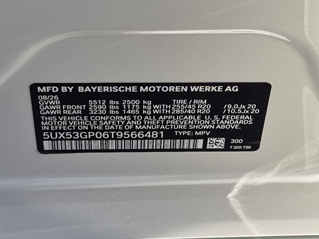 2026 BMW X3 30 xDrive
