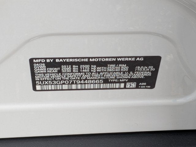 2026 BMW X3 30 xDrive