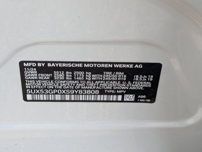 2025 BMW X3 30 xDrive