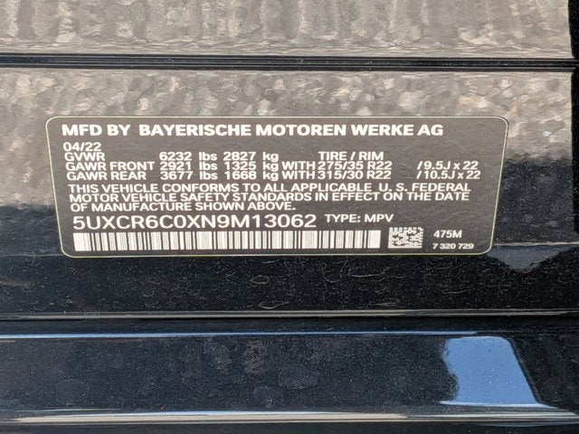 2022 BMW X5 xDrive40i