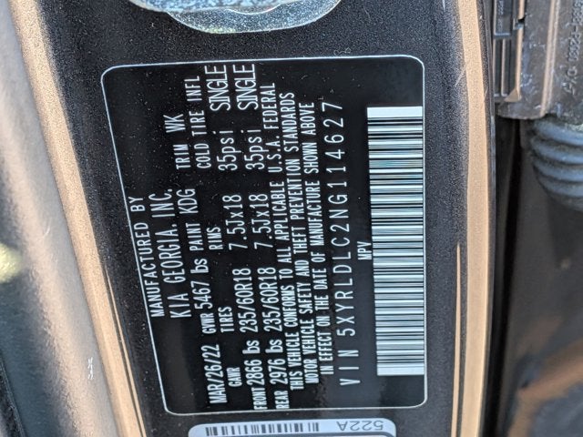 2022 Kia Sorento X-Line S