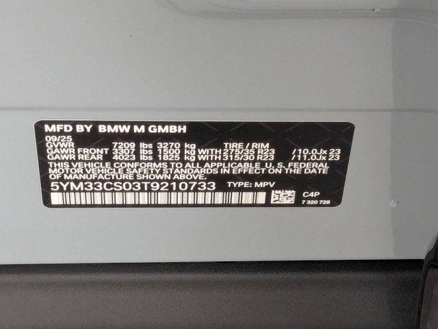 2026 BMW XM Label