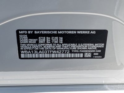 2026 BMW 3 Series 330i