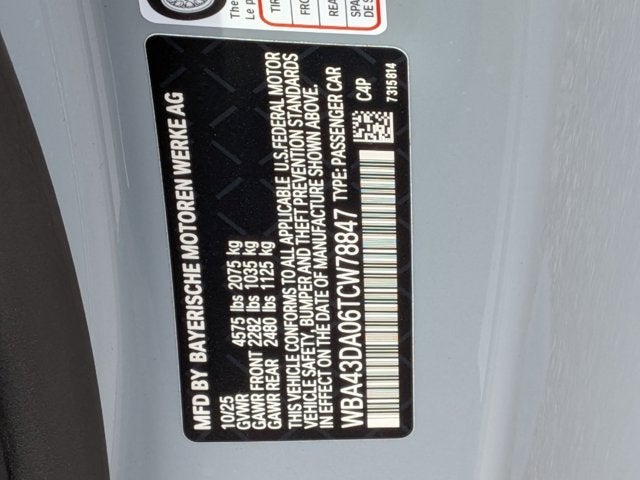 2026 BMW 4 Series 430i