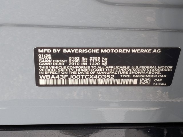 2026 BMW 5 Series 530i
