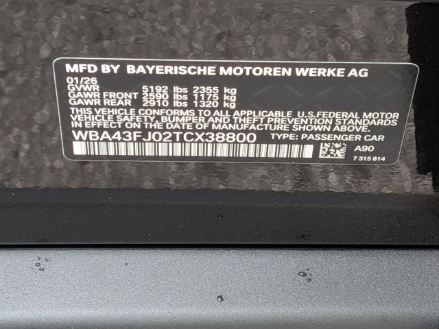 2026 BMW 5 Series 530i