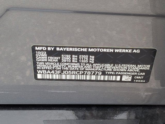 2024 BMW 5 Series 530i