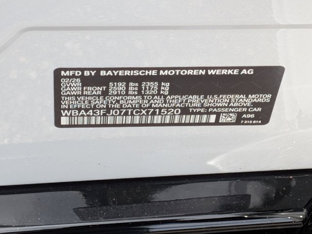 2026 BMW 5 Series 530i