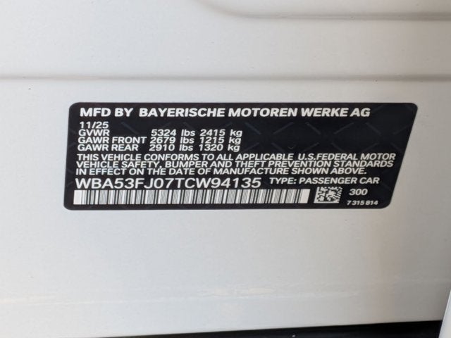 2026 BMW 5 Series 530i xDrive