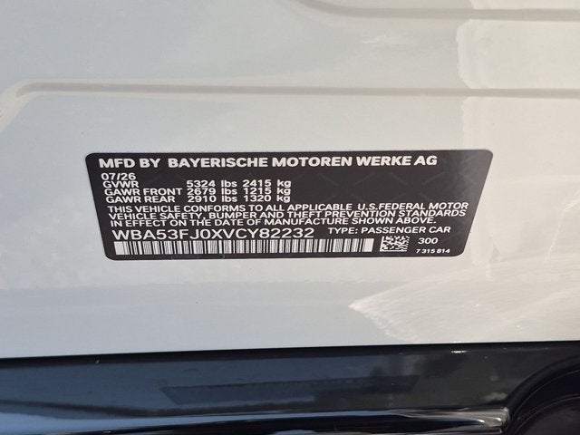 2027 BMW 5 Series 530i xDrive